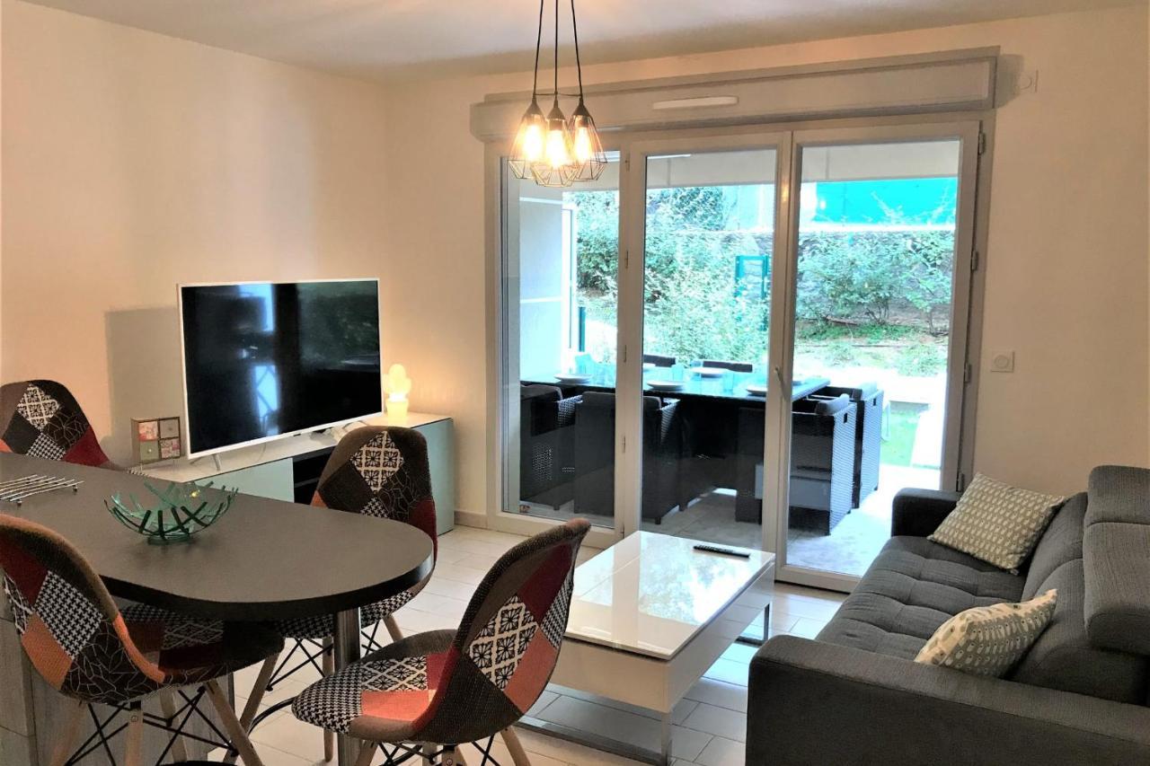Centre Juan Les Pins 1 Bedroom With Ac, Swimming Pool And Parking Exterior photo